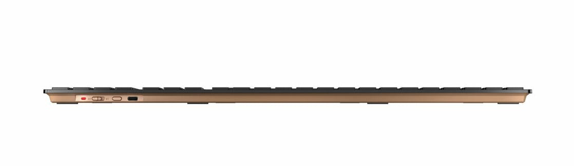 CHERRY DW 9100 Slim – Tastatur, kabellos (Bluetooth/2,4 GHz), IT-Layout (IT) – für Windows