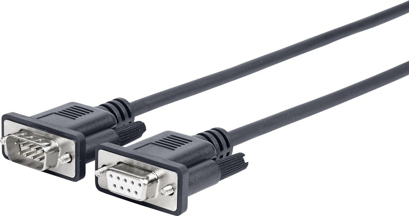 Vivolink PRORS3 RS-232-Kabel D-Sub 9 Männlich zu D-Sub 9 Weiblich – 3 m, abgeschirmt, vergoldete Kontakte
