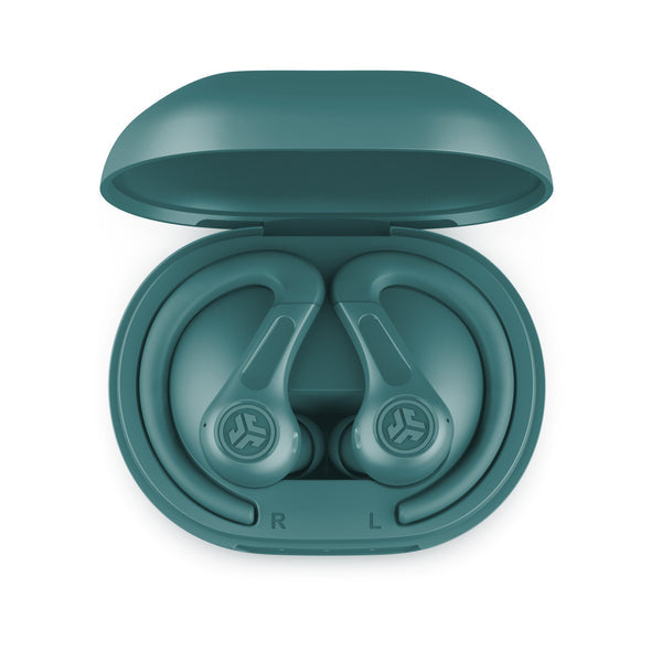 JLab JBuds Sport ANC 4 – True Wireless In-Ear Kopfhörer – Bluetooth, ANC, IP66 – Türkis – bis 60+ h