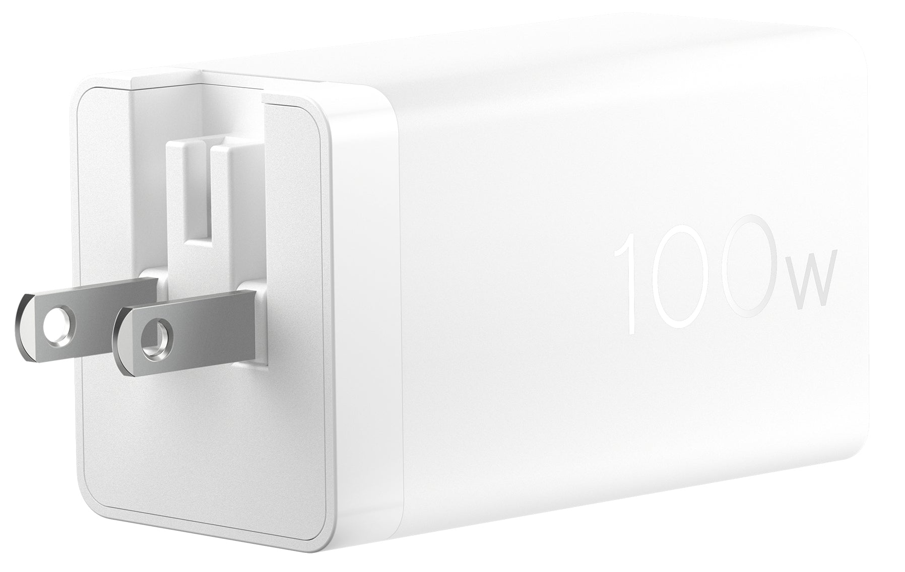 ASUS USB-Wandladegerät 100 W – PD, GaN – USB-C×2, USB-A×1 – Weiss