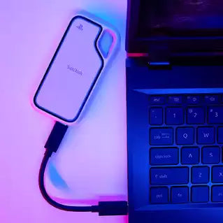 SanDisk Extreme Speichergerät – 1 TB, tragbar, für PlayStation 5