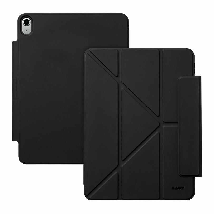 LAUT HUEX Slim Folio Tablet-Hülle für iPad 10,9" (10. Gen.) – Schwarz