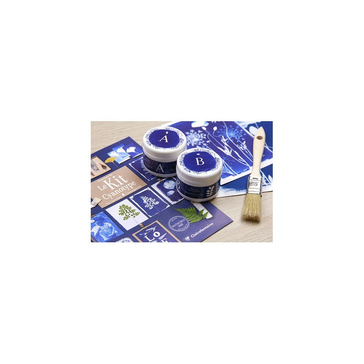 Clairefontaine Bastelset Cyanotypie – ab 18 Jahren – 10 Blatt