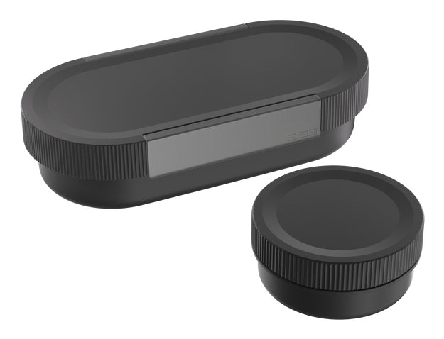 SIGG Lunchbox Lumo L – 2-teiliges Set, 1 l & 300 ml, 12,5 × 25 × 6,5 cm, Kunststoff (PP), spülmaschinenfest