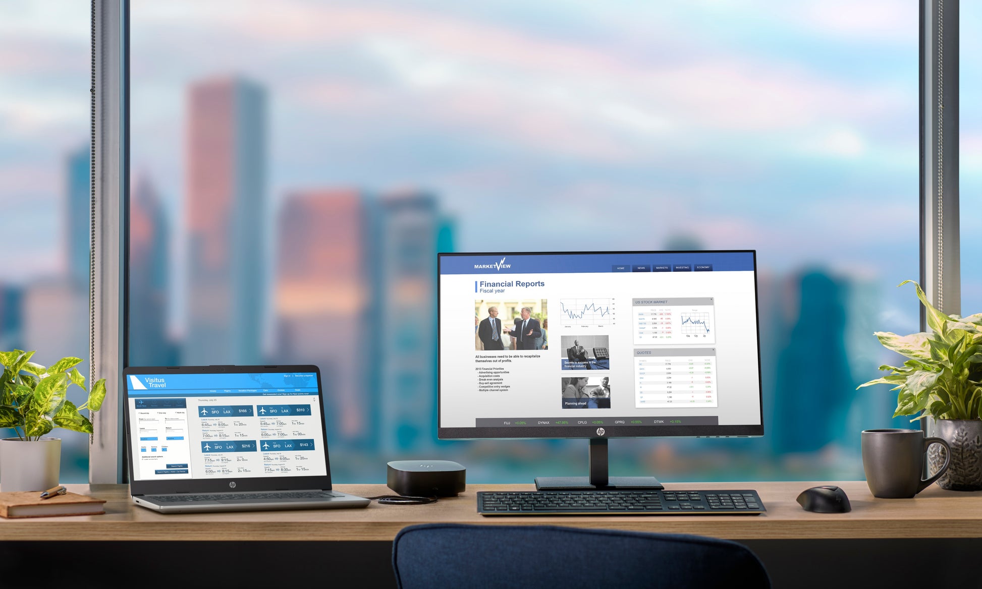 HP G5 Dockingstation – USB-C, 2× DP, 1× HDMI, 4× USB-A, 3,5 mm Audio, für Windows/Mac