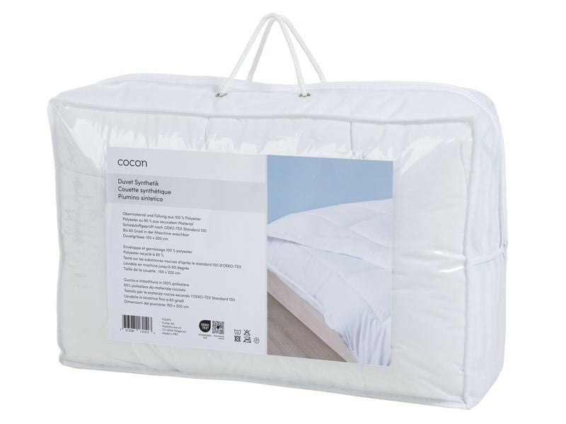 COCON Polyester-Duvet – 150 × 200 cm – 900 g – OEKO-TEX Standard 100