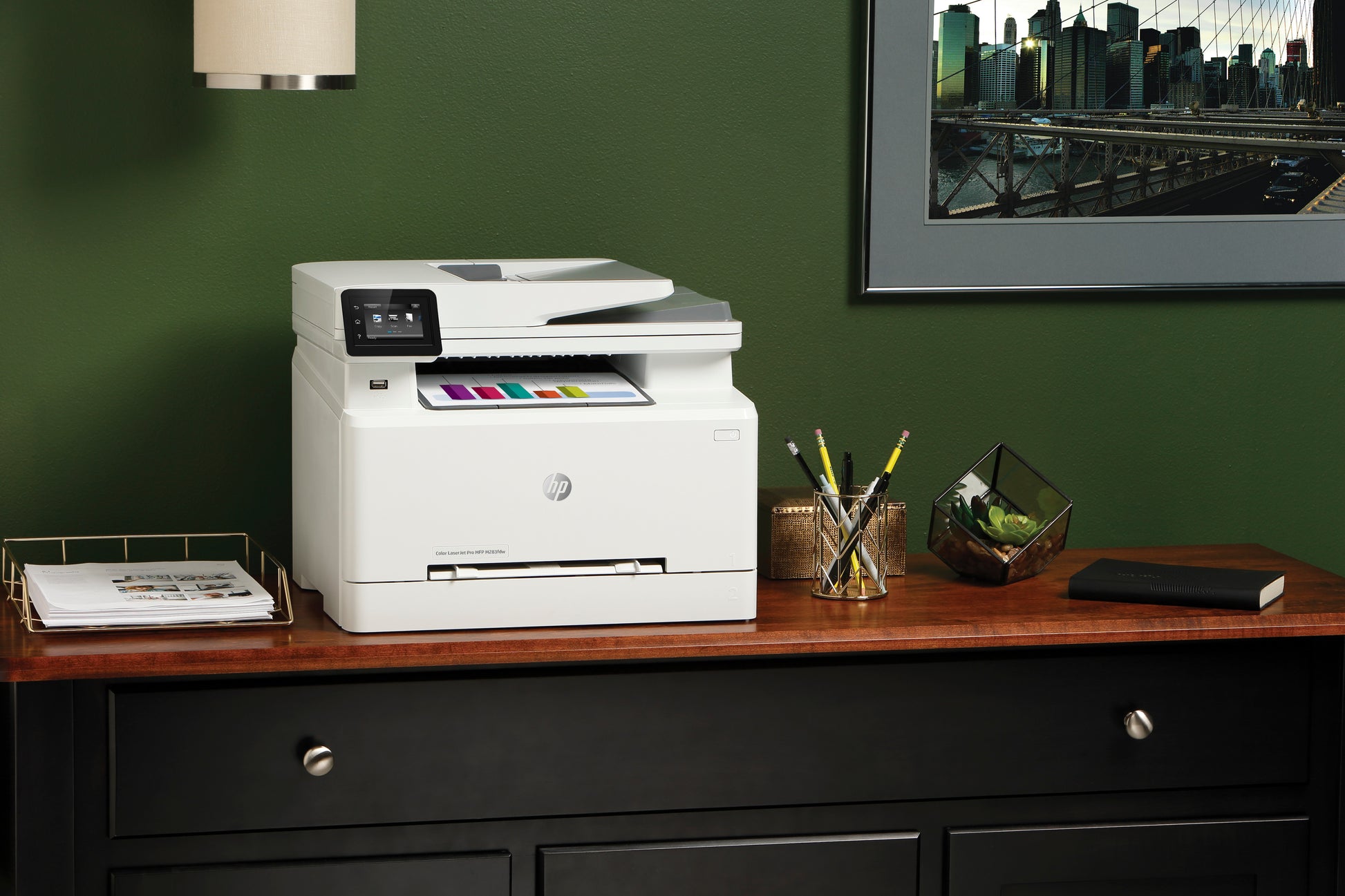HP Color LaserJet Pro MFP M283fdw – Farbdruck, 21 Seiten/min