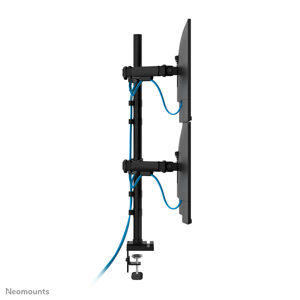 Neomounts NERO – Monitorarm Tischhalterung – Klemme/Durchführung – 4 Monitore – 10–32" – bis 8 kg/Monitor
