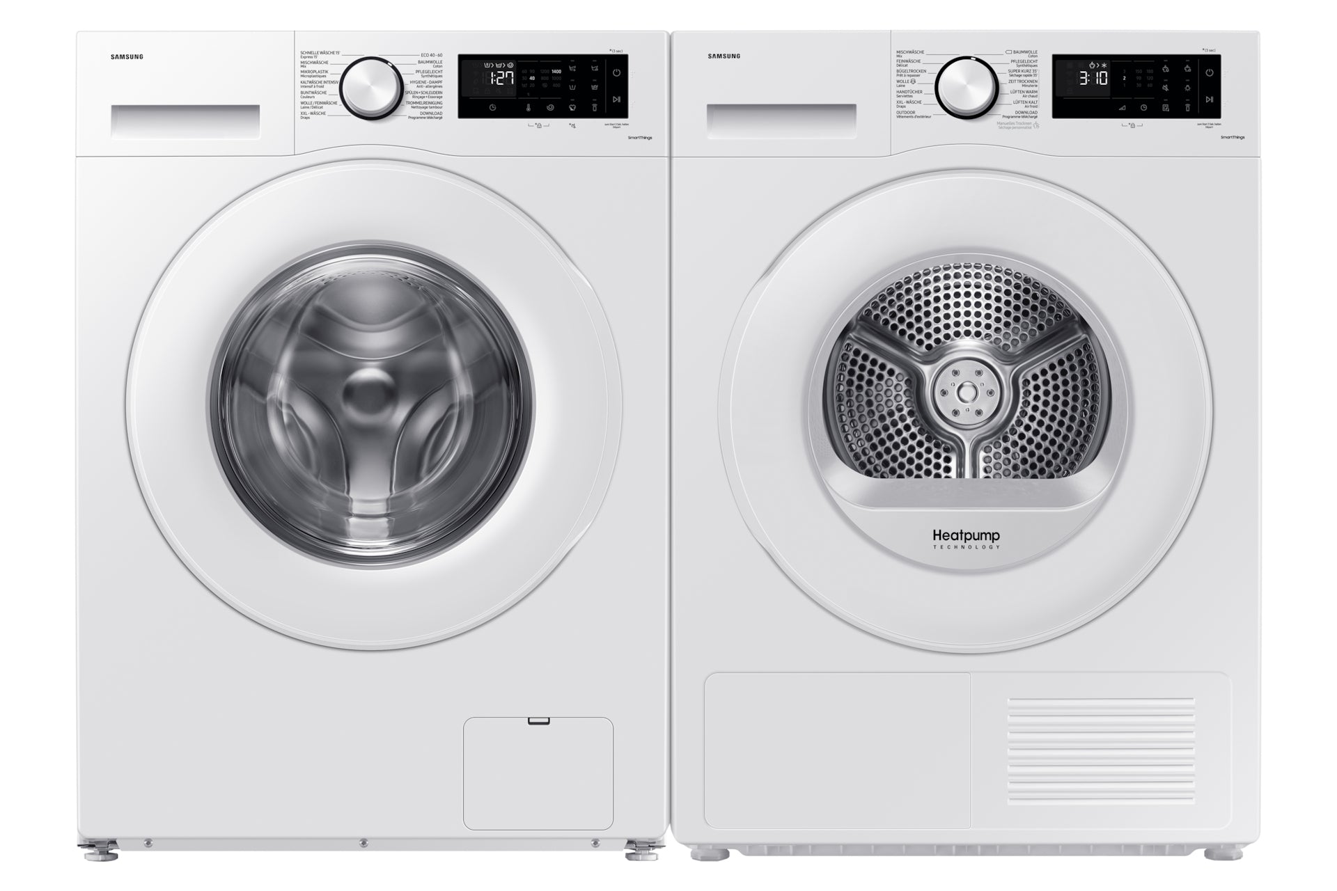 Samsung Waschmaschine WW80CGC04ATEWS – 8 kg, 1'400 U/min, 72 dB, Energieklasse A – weiss
