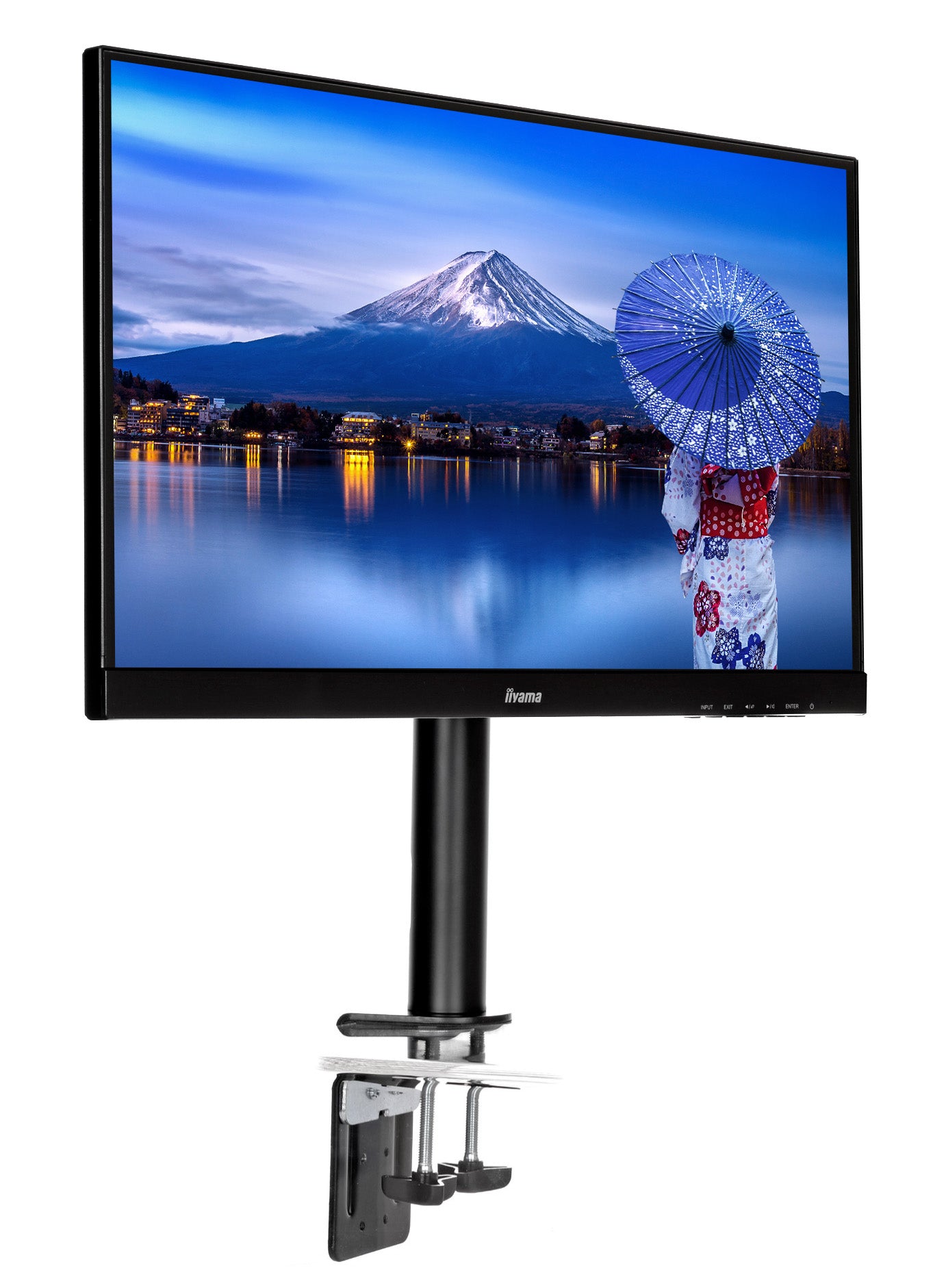 iiyama Monitorarm, Tischklemme – bis 30", VESA 100 × 100 mm, 10 kg