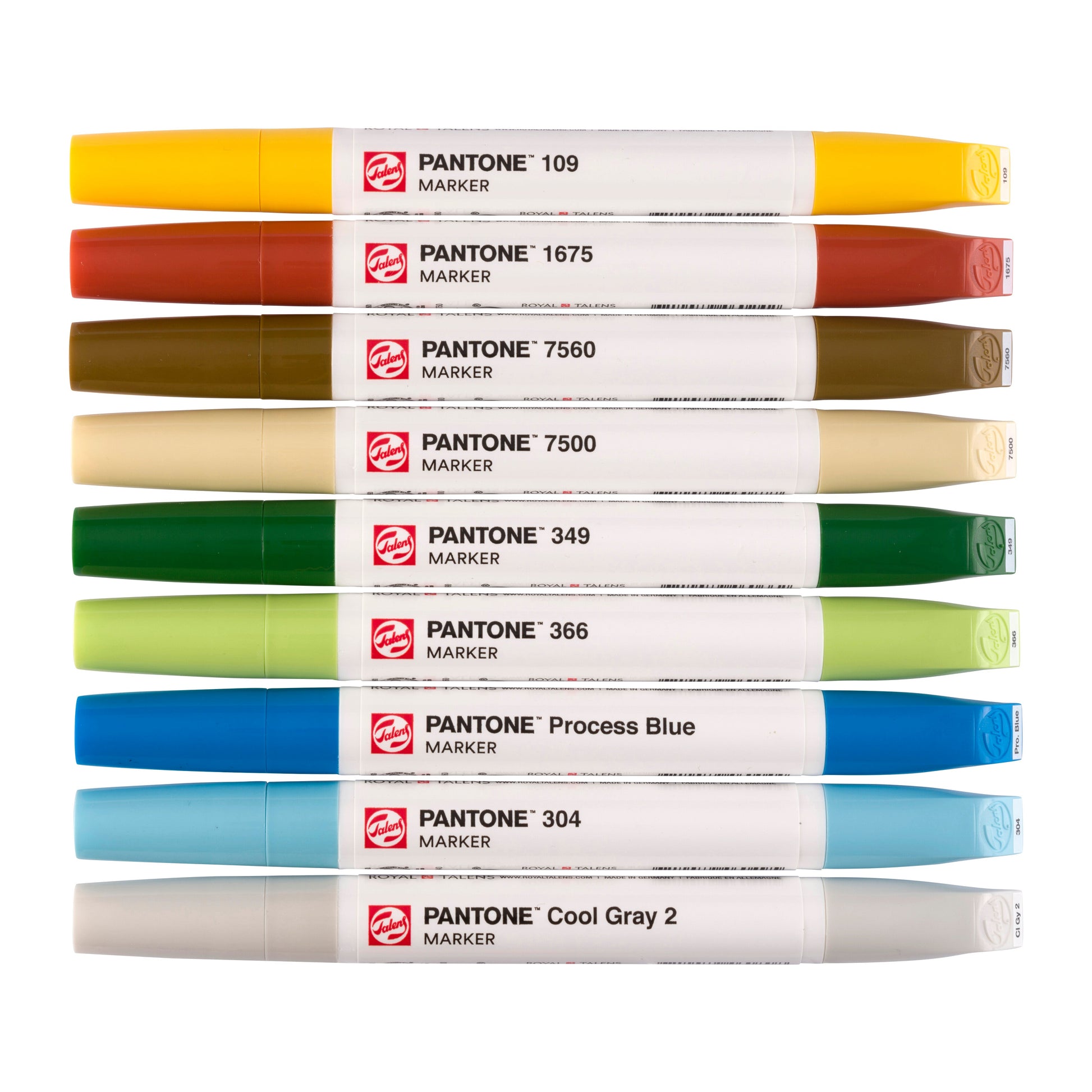 Talens Non-Permanent Marker Pantone – sortiert – 9er-Set