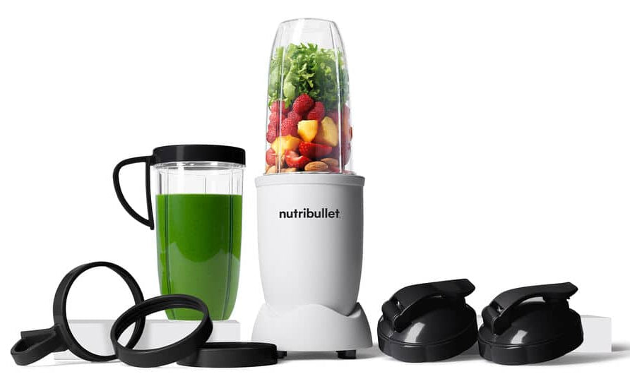 NutriBullet Smoothie-Mixer Pro NB910MAW – 0,9 l, 900 W, To-Go – weiss