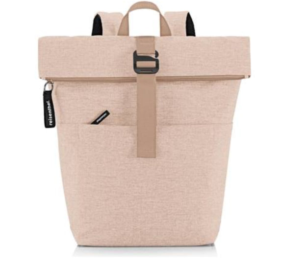Reisenthel Freizeit-Rucksack – 22 l, recyceltes Material, hellrosa