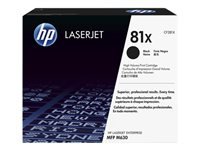 HP Toner 81X – schwarz, 25000 Seiten