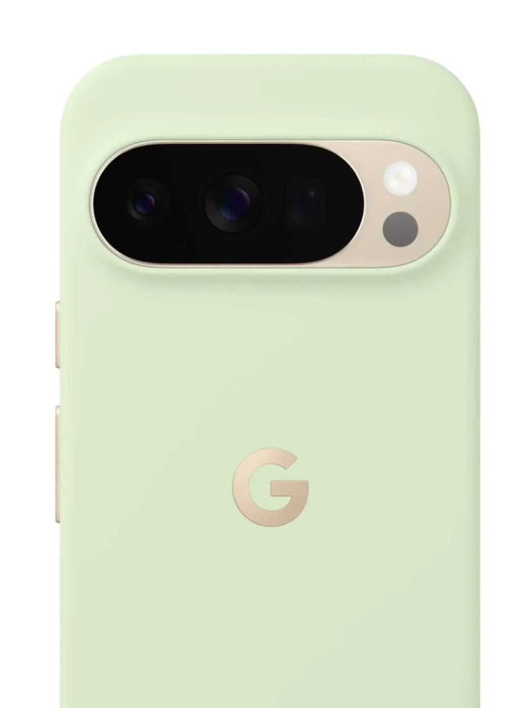 Google Backcover – für Google Pixel 10 Pro, PC+Silikon+Mikrofaser, Jade