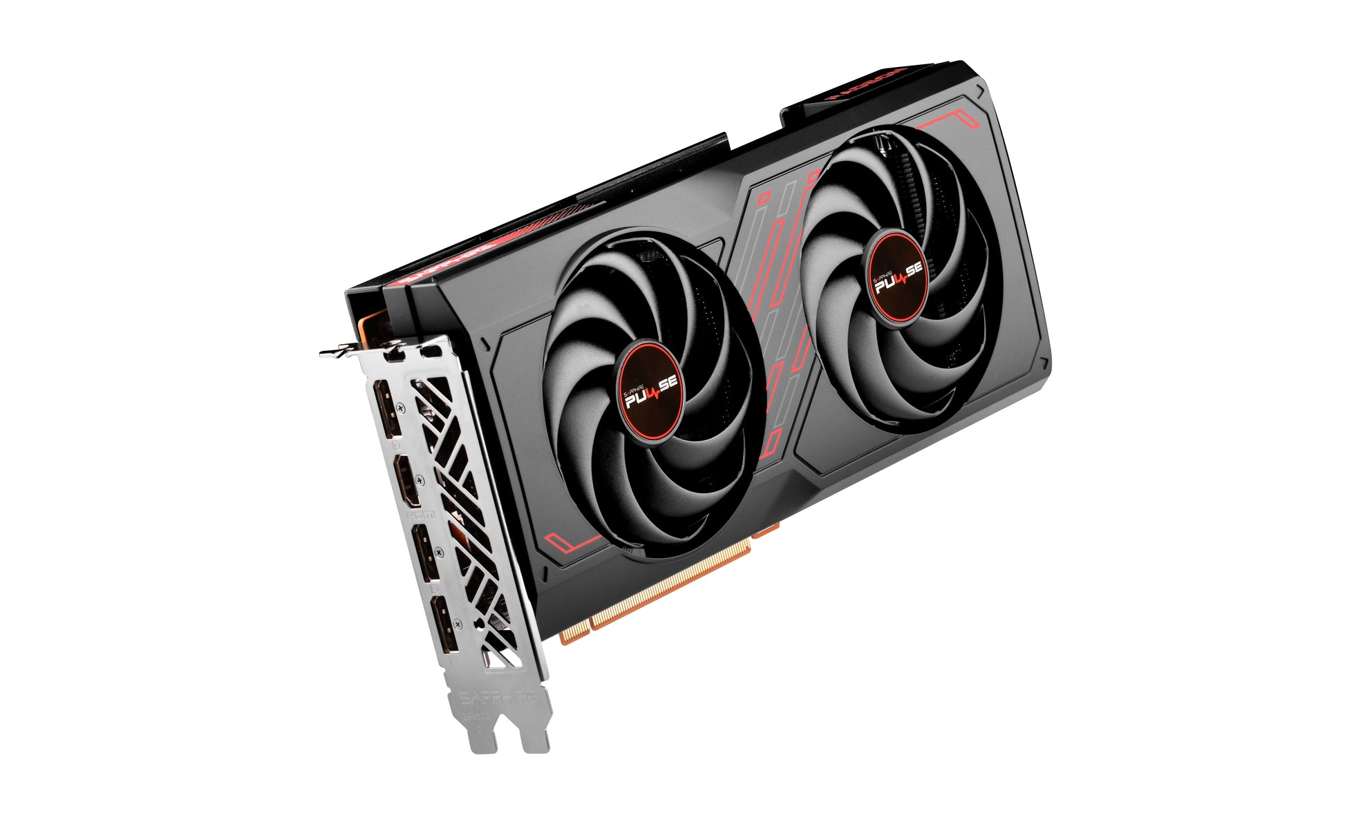 Sapphire PULSE 11324-01-20G – PCIe Grafikkarte – 1×HDMI, 3×DisplayPort, PCIe x8 4.0, 1×8-Pin, 185 W