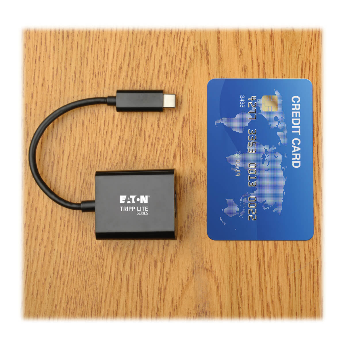 Tripp Lite U444-06N-HDB-AM USB-C zu HDMI Adapter – 4K (3840 × 2160), 0,15 m, HDMI 1.4, DP Alt Mode – Schwarz