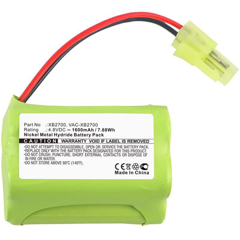 CoreParts Akku 7,68 Wh – für EuroPro V2700/ZXB2700/XB2700 und andere