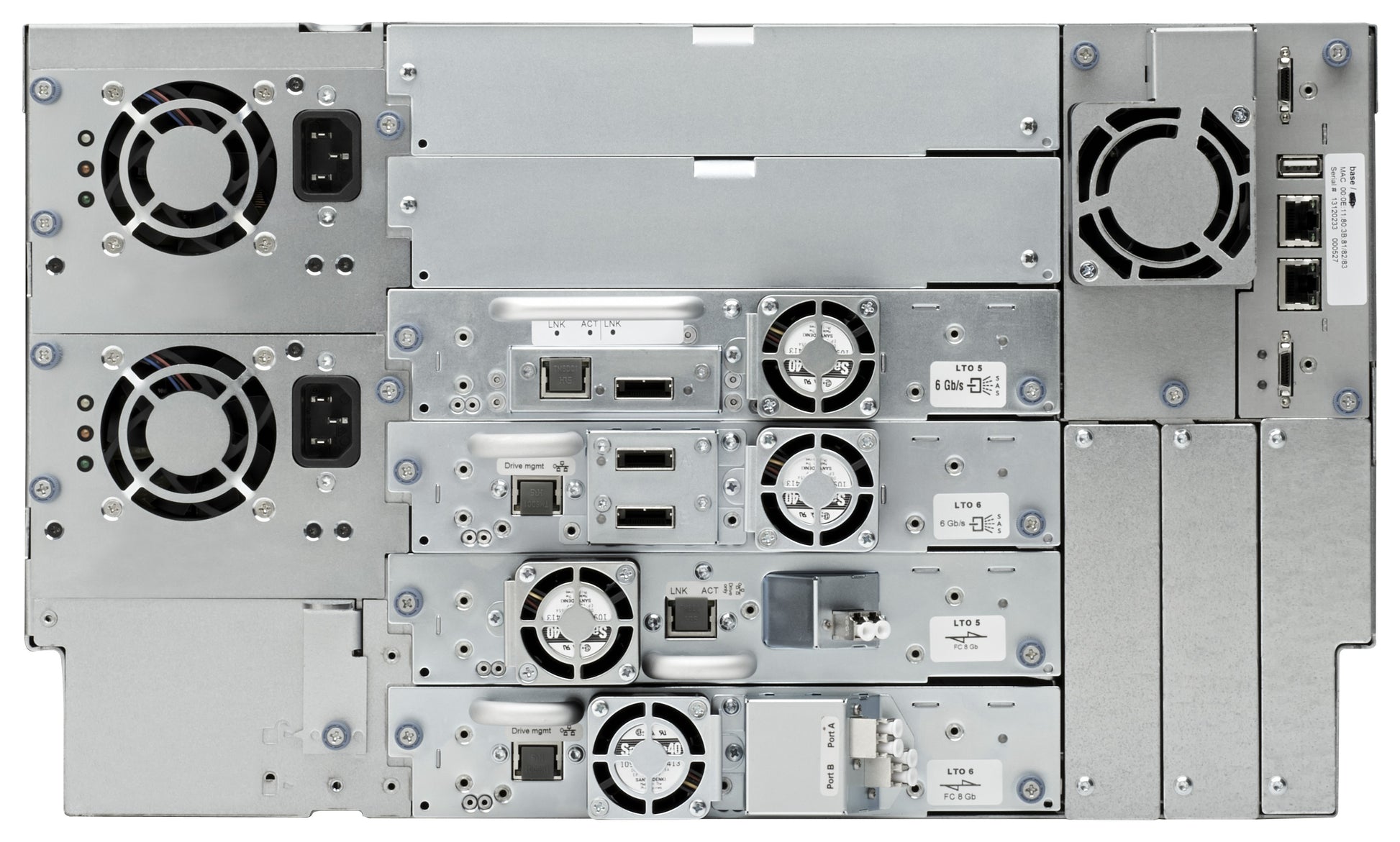HPE StoreEver Library MSL6480 – Skalierbares Basismodul, LTO