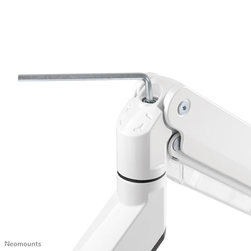 Neomounts NM-D775DXWHITE – Klemme/Durchführung, 10–32"