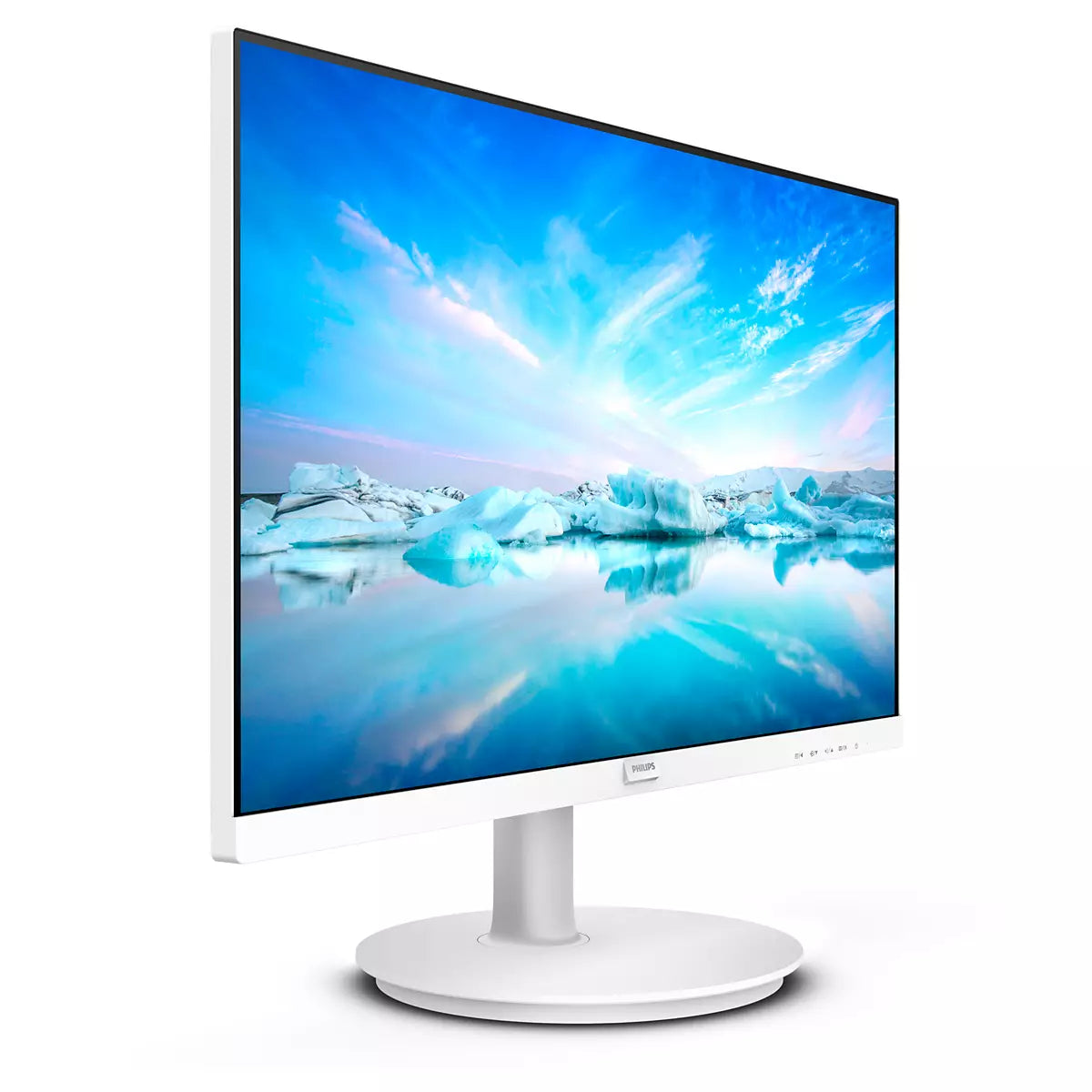 Philips 241V8AW/00 – Monitor, 23,8", 1920 × 1080 (Full HD), IPS, 75 Hz, 250 cd/m², VESA 100 × 100, Weiss