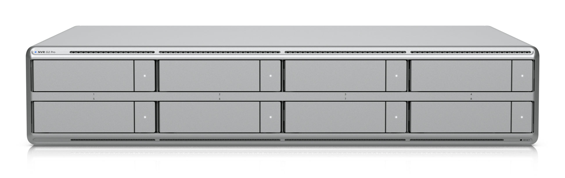 Ubiquiti UniFi UNVR-PRO-G2 Rack 2U – 4K, 2,5GBase-T RJ-45, HDMI, 8 Laufwerksschächte, RAID
