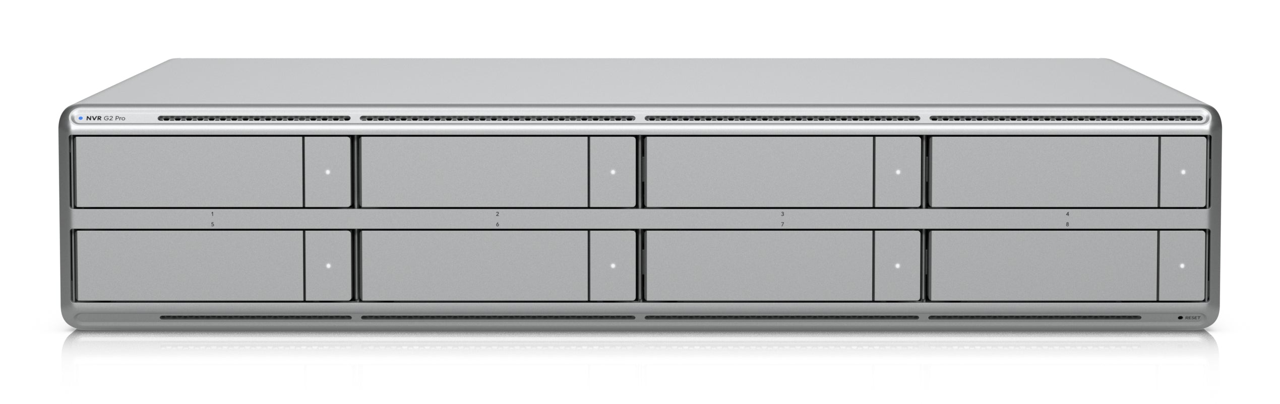 Ubiquiti UniFi UNVR-PRO-G2 Rack 2U – 4K, 2,5GBase-T RJ-45, HDMI, 8 Laufwerksschächte, RAID