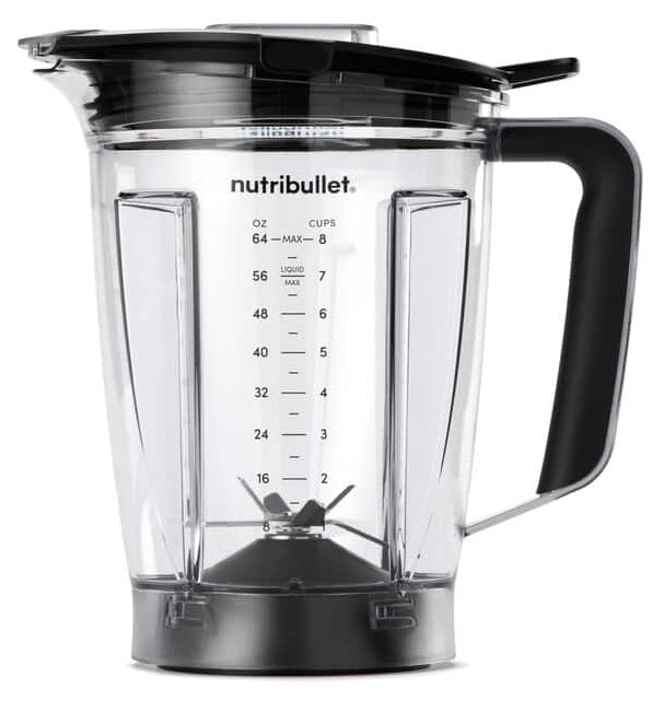 NutriBullet Smoothie-Mixer NBF550DG – 1,8 l, 1500 W, spülmaschinenfeste Teile – Dunkelgrau