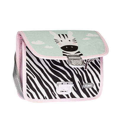 Funki Kindergartentasche – Zebra – 26,5×20,0×7,0 cm