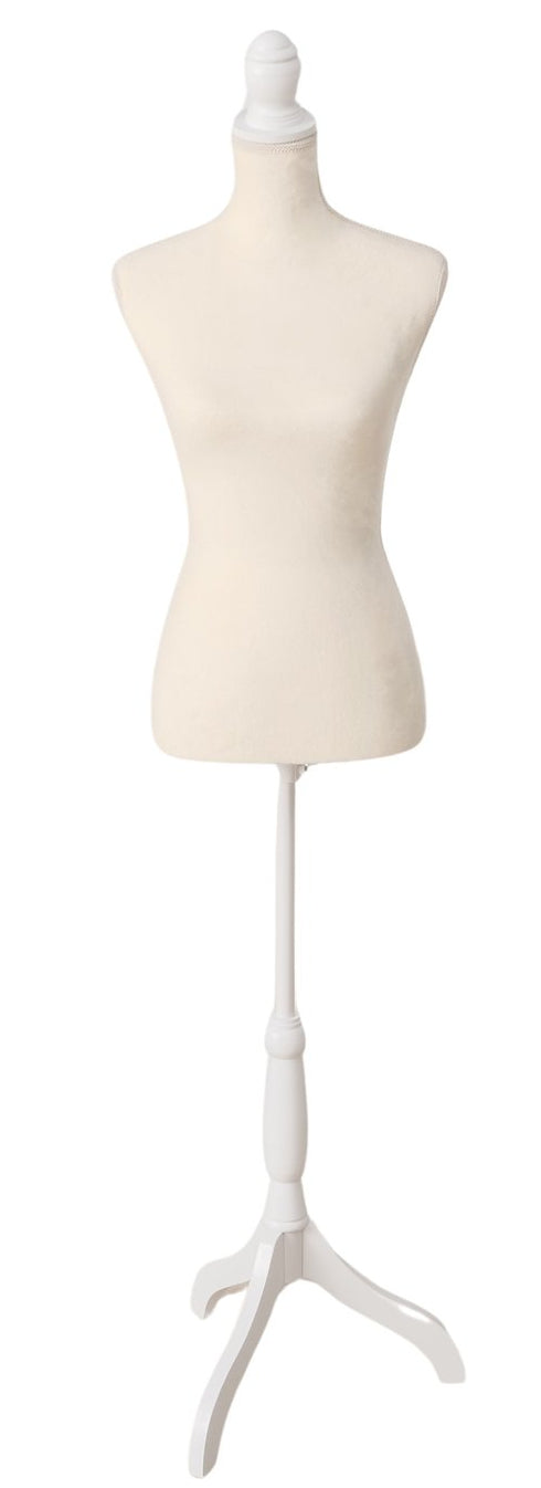 Boltze Garderobenständer – Holz/Polyester, Weiss, 39,5 × 39,5 × 161 cm