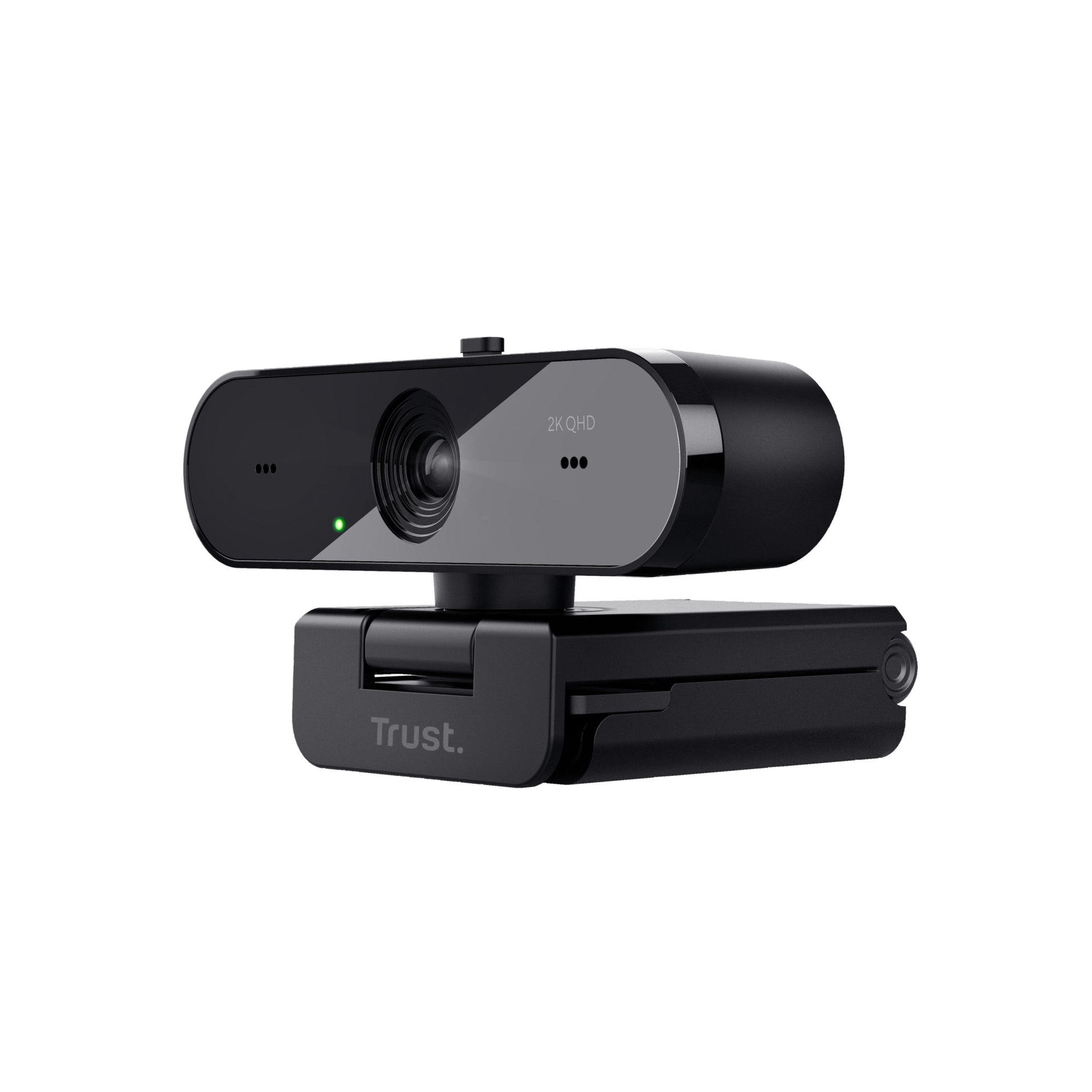 Trust TW-250 – Webcam – 2K QHD, USB-A, USB 2.0, Mikrofon, Schwarz