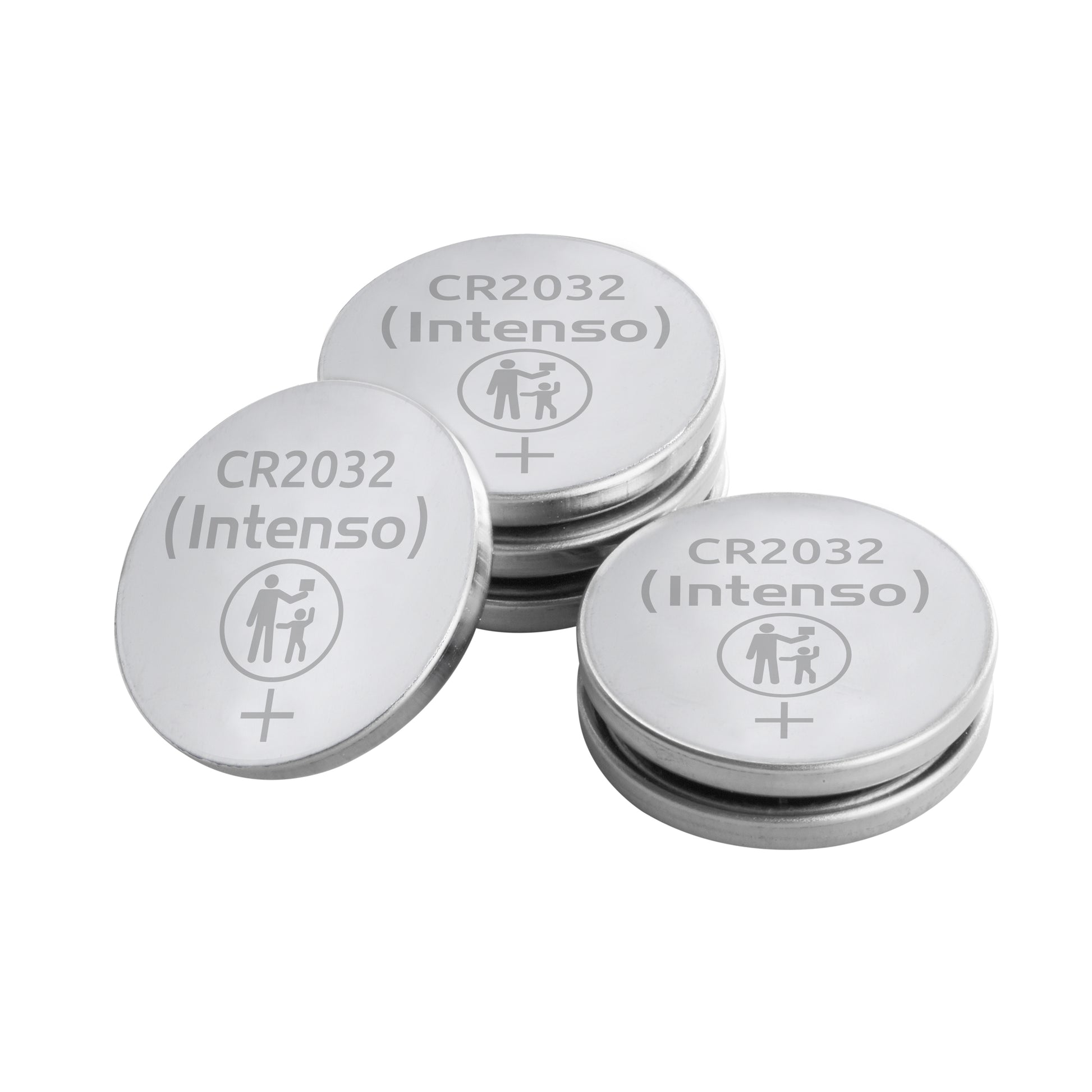 Intenso Knopfzellen CR2032, Lithium, 3 V – 60 Stk.