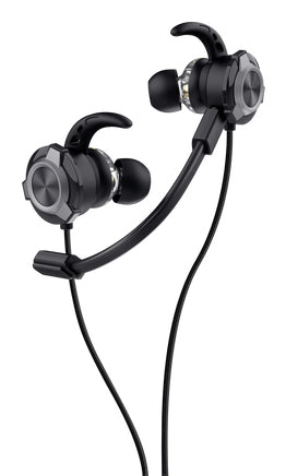Trust GXT 406 Pine – In-Ear Gaming-Headset, 3,5 mm – für PS4 – schwarz, abnehmbares Mikrofon