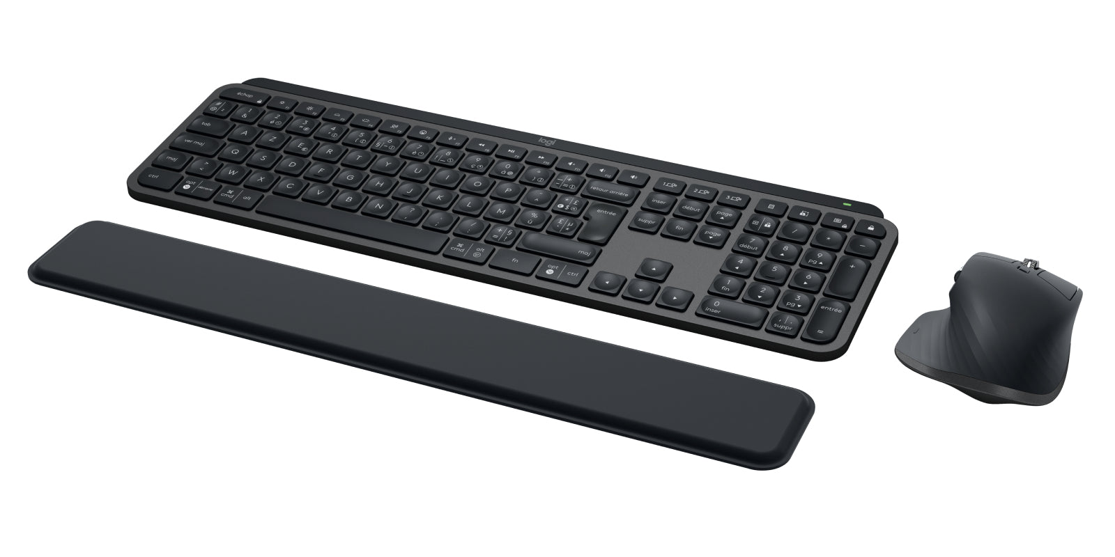 Logitech MX Keys Combo für Business Gen 2 – Tastatur, kabellos (Bluetooth), FR-Layout (FR)