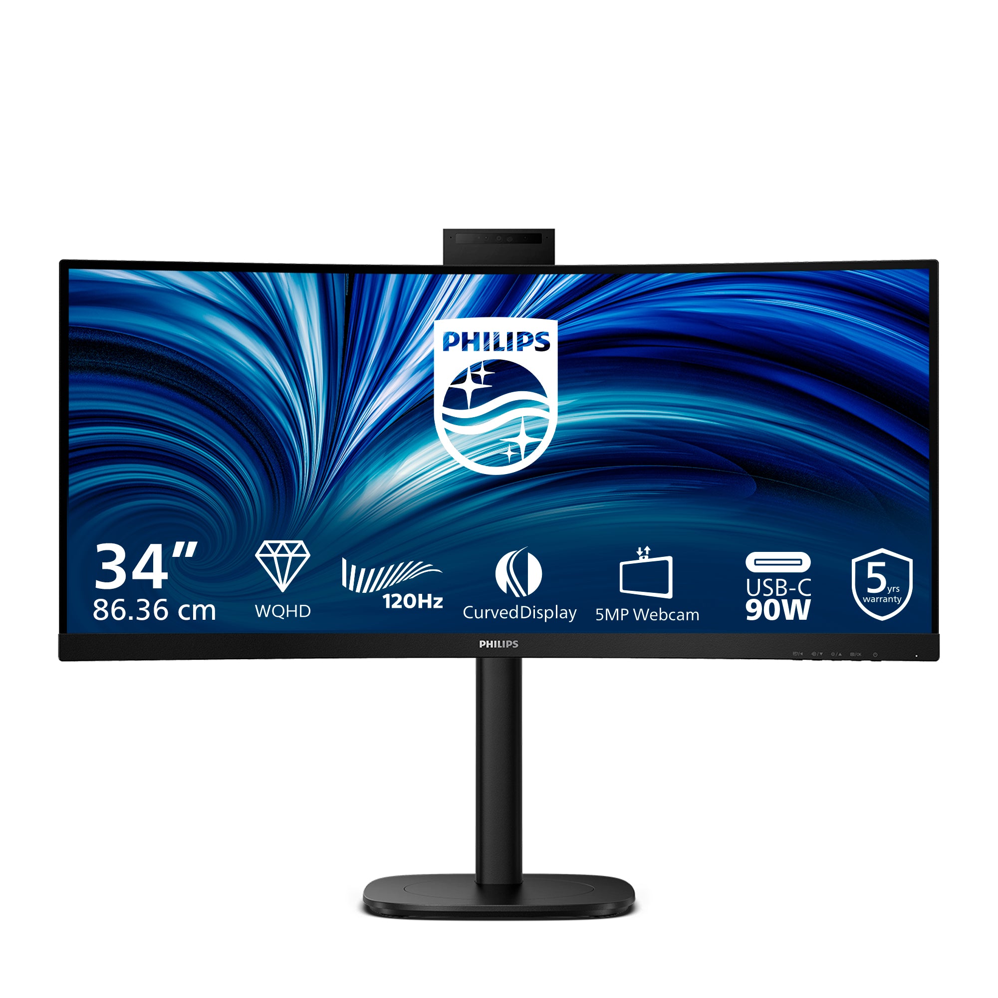 Philips 34B2U3600CH/00 – Monitor, 34" , Schwarz