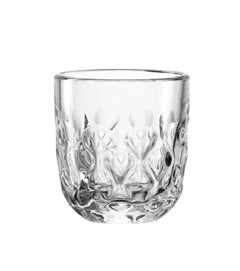 LEONARDO Espressotasse GOCCE – 6-teiliges Set, 60 ml, Ø 5,0 cm, H 6,0 cm, Glas, Transparent