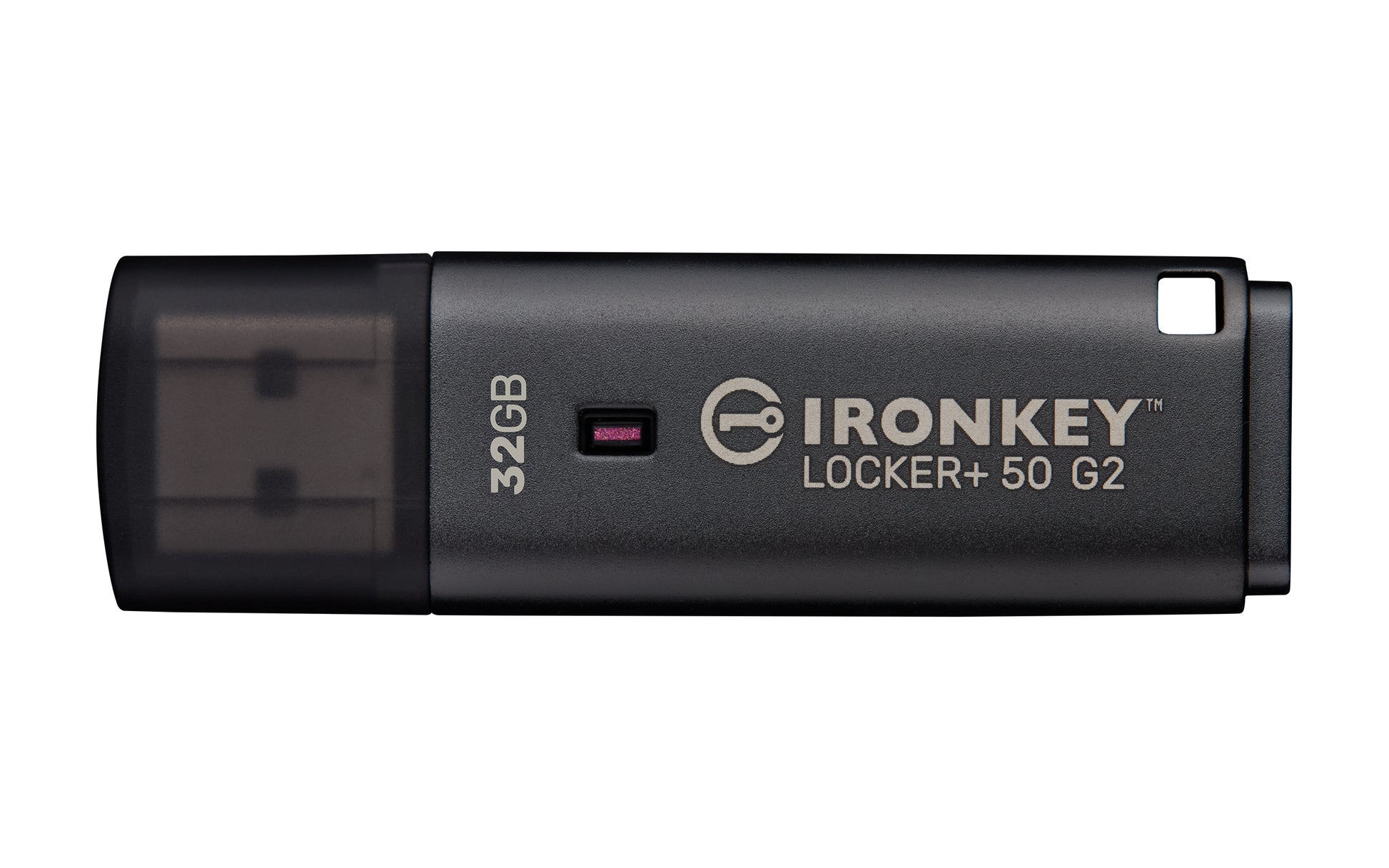 Kingston Technology Kingston IronKey Locker Plus 50 G2 – 32 GB, USB-A 3.2 Gen 1, FIPS 197 AES-256