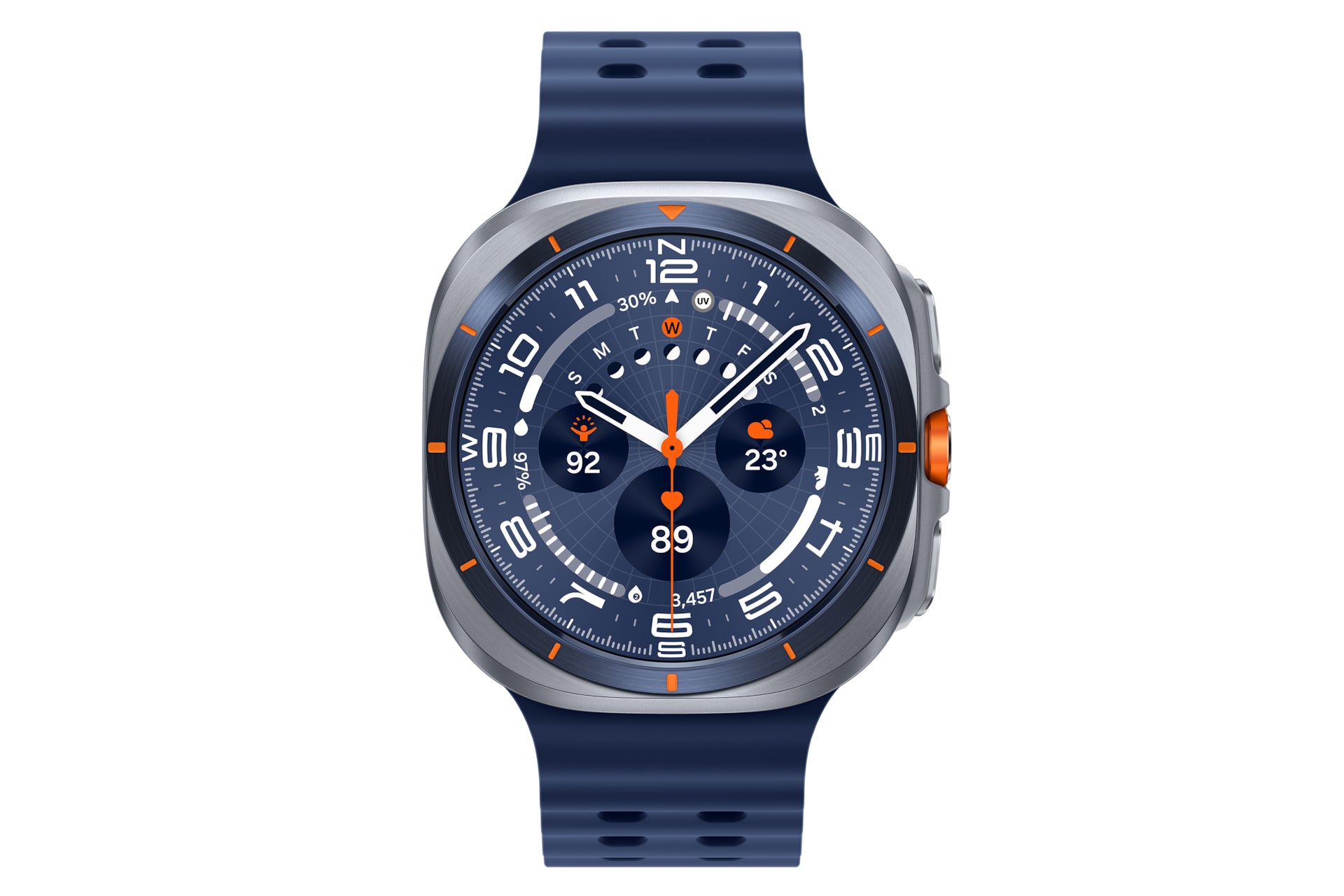Samsung Galaxy Watch Ultra – Smartwatch – 47 mm, 1,5", LTE, WLAN, AMOLED, Silber