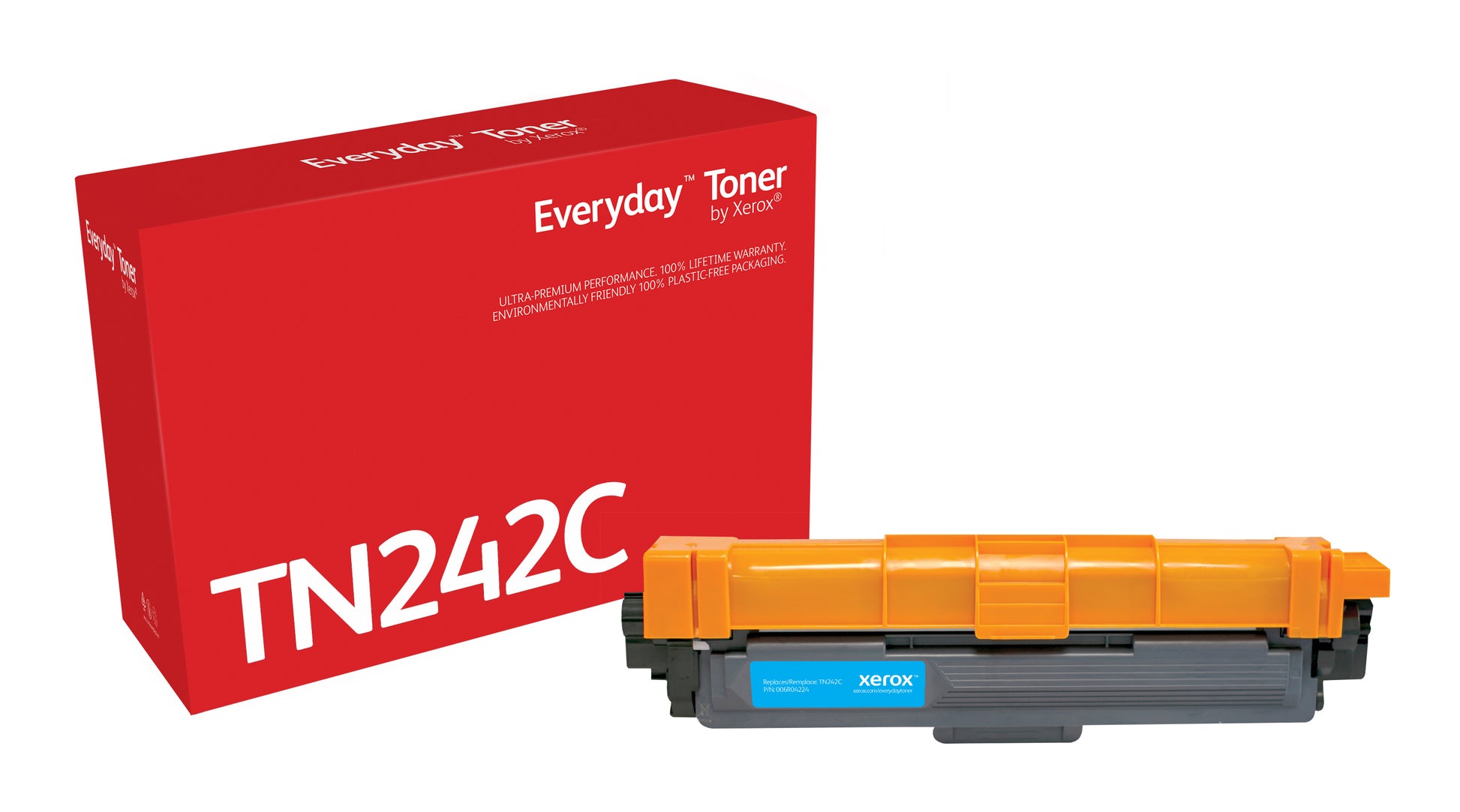 Xerox Everyday TN-242C Cyan Toner – Kompatibel – 1'400 Seiten – für Brother MFC-9342/DCP-9022/HL-3172 und andere