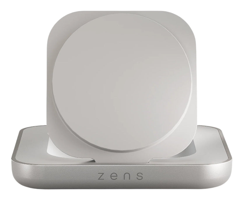 ZENS Magnetiv Nightstand Kabelloses Ladegerät 15 W – Qi2, MagSafe-kompatibel – USB-C×1 – für iPhone 12 und neuer