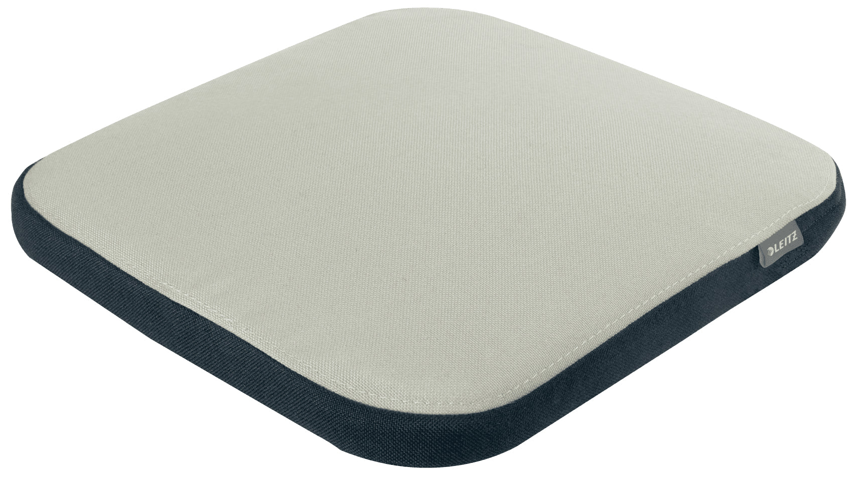 Leitz Ergo Active Sitzkissen – 38 × 43,5 × 7,5 cm, abnehmbarer Stoffbezug, grau