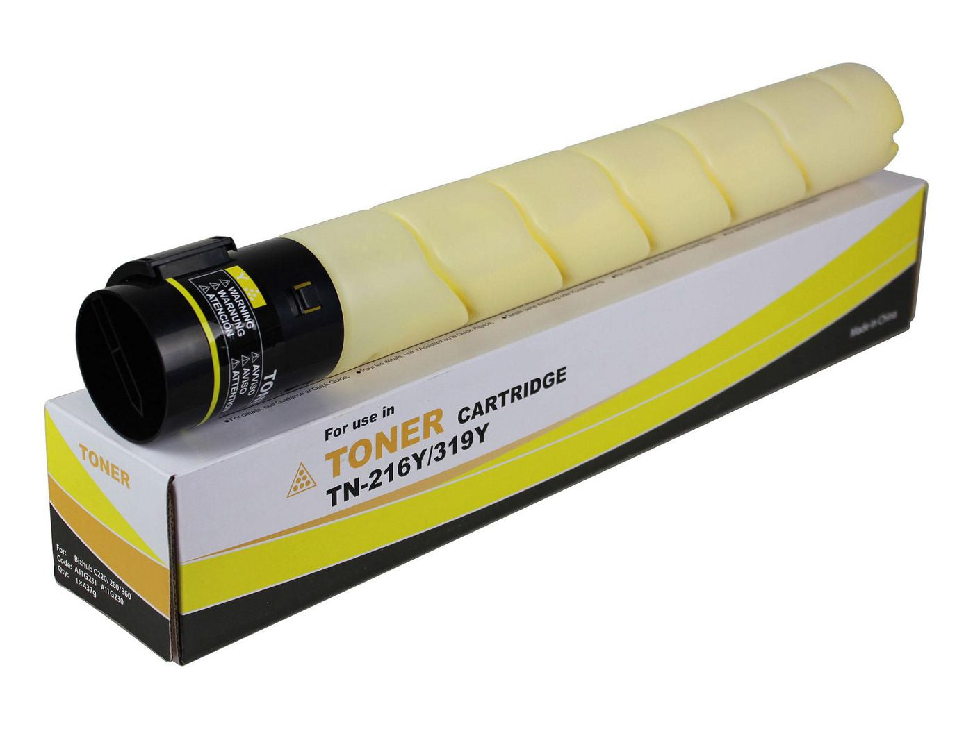 CoreParts A11G231 Gelber Toner – Kompatibel – 2'600 Seiten – für Konica Minolta Bizhub C220/280/360
