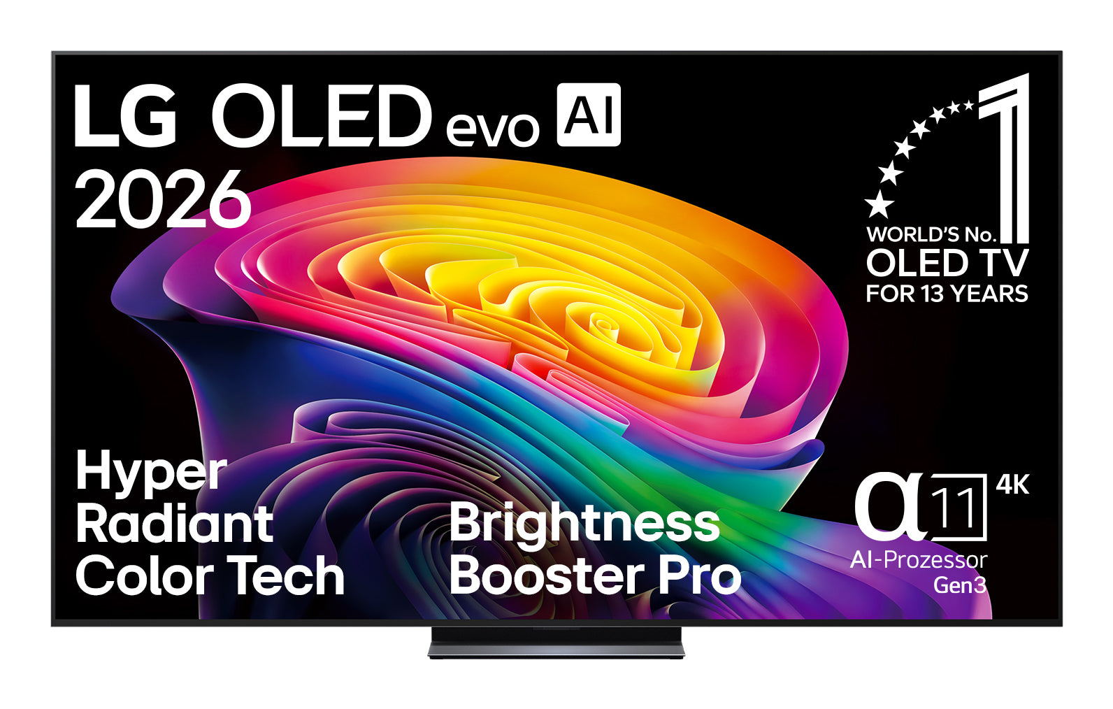 LG OLED83C67LA – 83" TV – 4K UHD – OLED – webOS 26 – 120 Hz