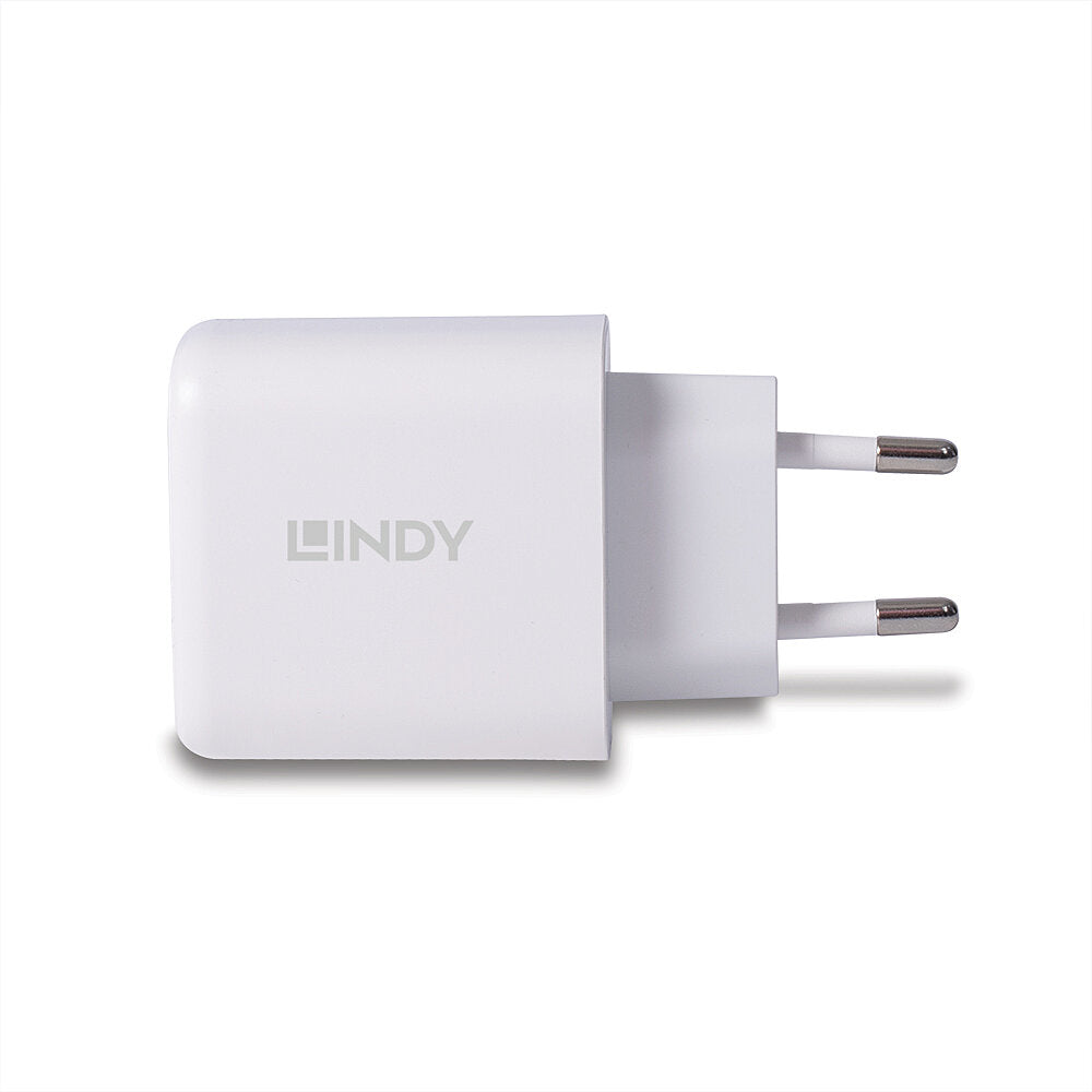 Lindy Ladegerät – 65 W, USB-A + USB-C, GaN