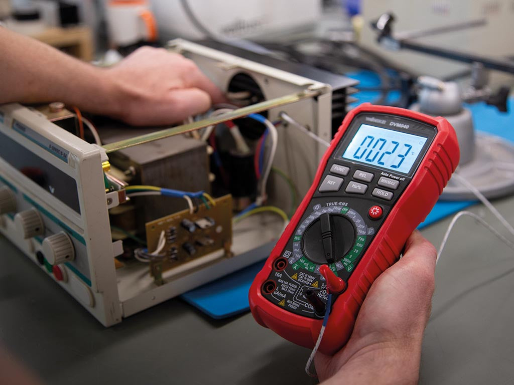 Velleman 469878 – Multimeter – True-RMS, 1 µA–10 A DC, Kapazitätsmessung
