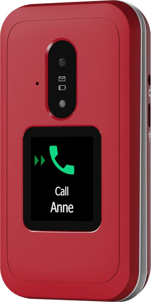 Doro Leva E30 – 2,8" – Rot/Weiss