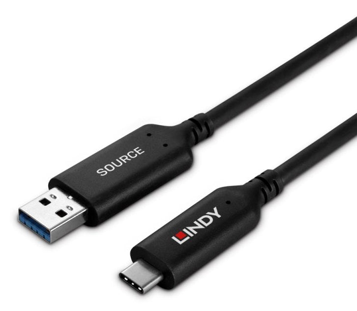 Lindy USB-Kabel, USB-A zu USB-C, 50 m, USB 3