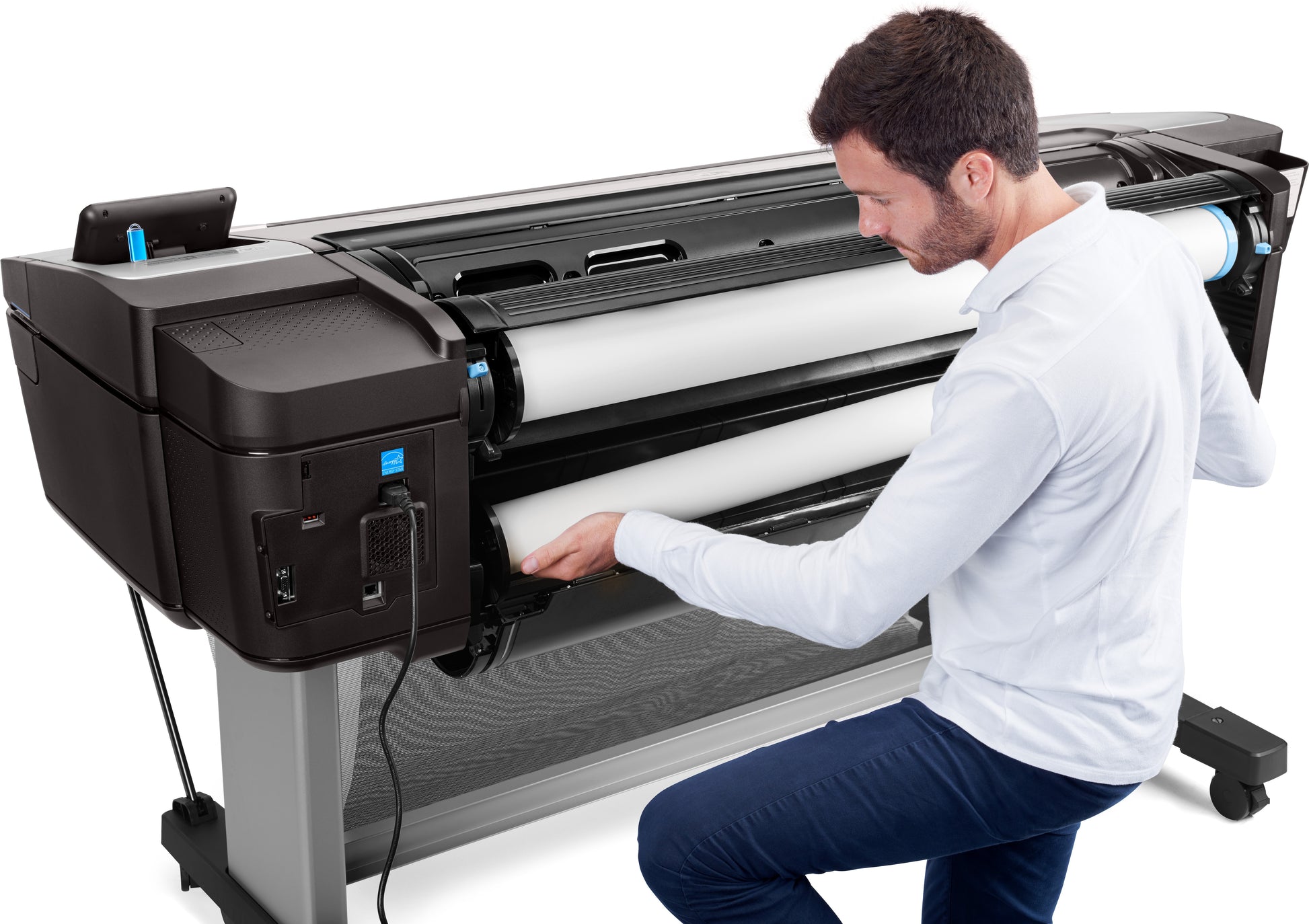 HP DesignJet T1700 dr – Grossformatdrucker 44", PostScript, Dual-Rolle