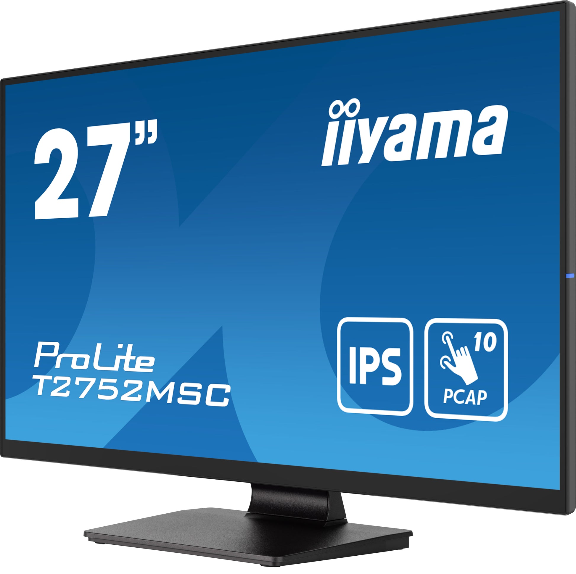 iiyama Monitor, 27", Touch, 360 cd/m², HDMI, DisplayPort, USB