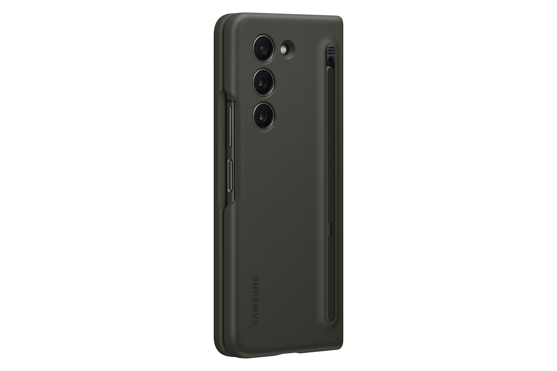 Samsung Backcover – für Samsung Galaxy Z Fold5 – schwarz – mit Zusatzfächern